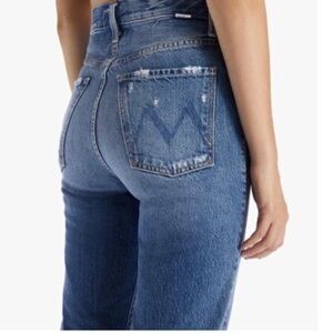 MOTHER High Waisted Hiker Hover. Size 26. 100% Cotton.